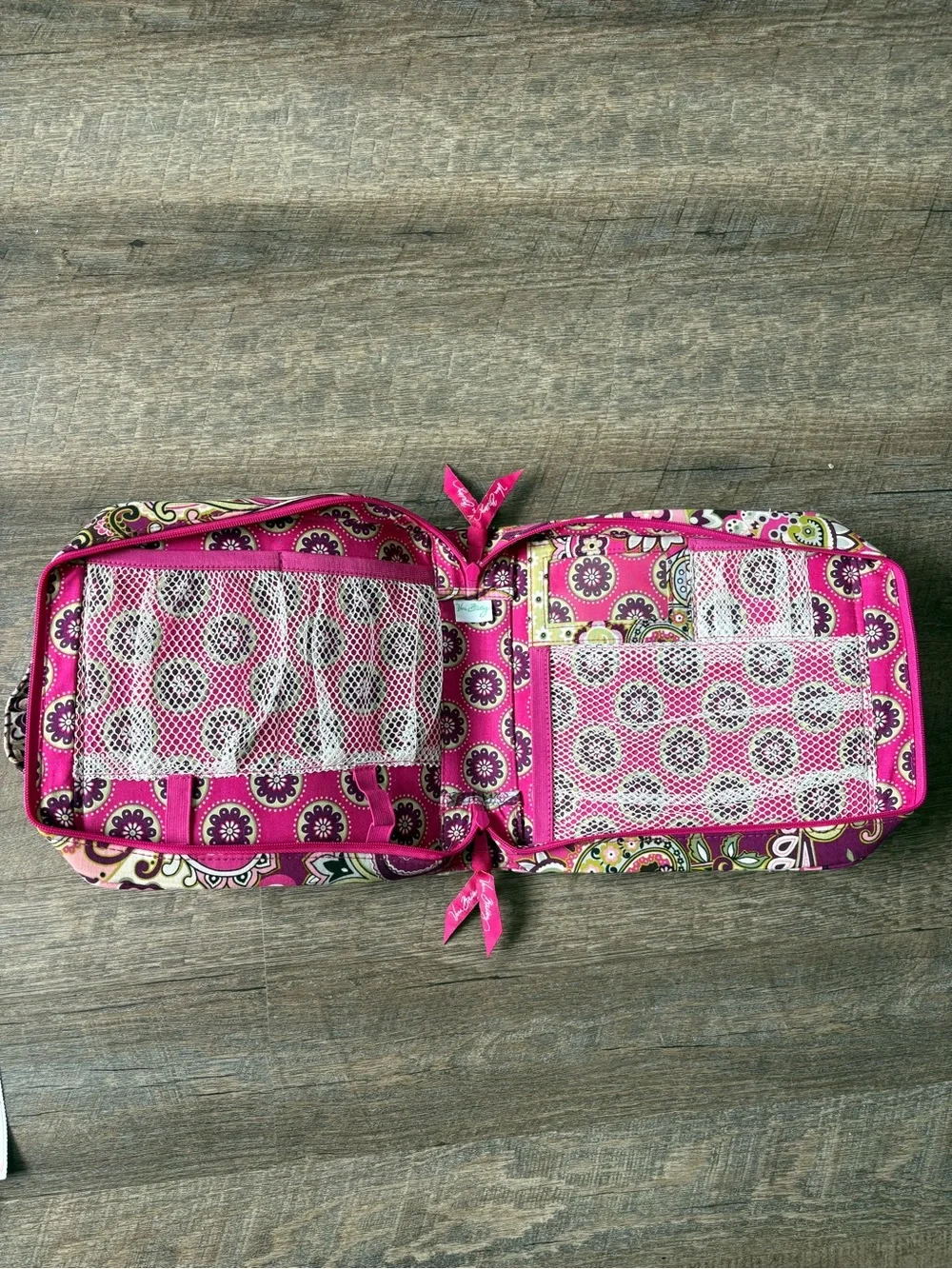 Vera Bradley Pink Paisley Quilted Carry-All